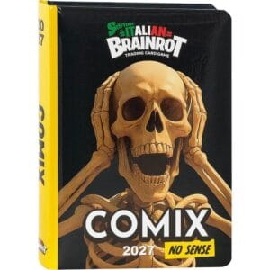 Diario COMIX BRAINROTH 13 mesi 2026-2027 Skeletro