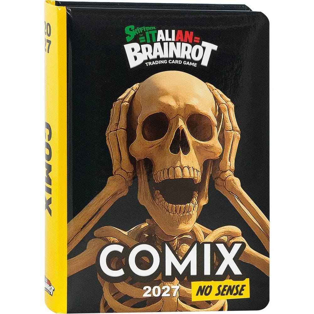 Diario COMIX BRAINROTH 13 mesi 2026-2027 Skeletro