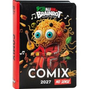 Diario COMIX BRAINROTH 13 mesi 2026-2027 Spaghetti